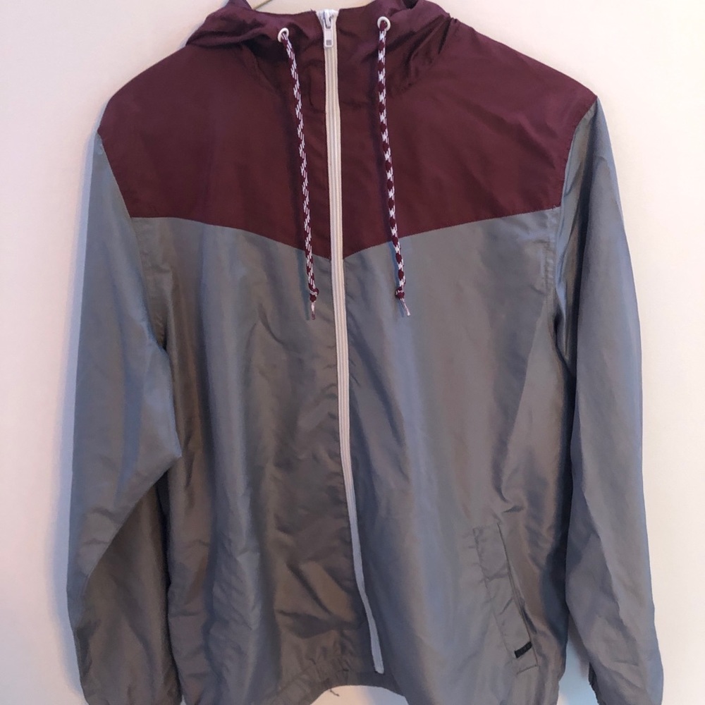 Zumiez Brand Zine Colorblock Windbreaker Jacket